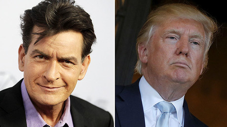 Charlie Sheen defends tweet wishing death to Trump; says he was talking to God